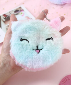Children's Cat Plush Cartoon Wallet