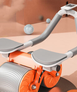 Beginner's Automatic Rebound Belly Wheel Fitness Equipment
