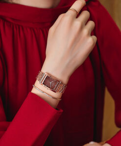 Women's Alloy Square Casual Business Watch