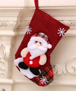 Christmas gift bag christmas hanging socks