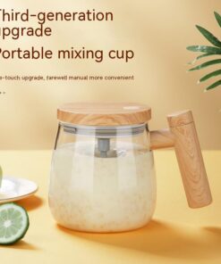 400ML Self Stirring Coffee Mug Electric Mixing Glass Coffee CupHigh Speed Fast Automatic Coffee Cup For Gyms Dining Room Kitchen Gadgets - Image 8