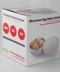 Capacity For 4 Eggs Microwave Egg Steamer Boiler Cooker Easy Quick 5 Minutes Hard Or Soft Boiled Kitchen Cooking Tools Kitchen Gadgets - Image 5