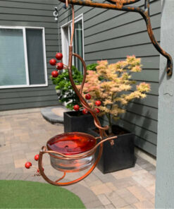 Cranberry Hummingbird Feeder Gardening Supplies