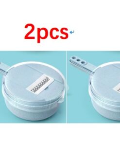 8 In 1 Mandoline Slicer Vegetable Slicer Potato Peeler Carrot Onion Grater With Strainer Vegetable Cutter Kitchen Accessories - Image 9