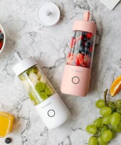 Alternative view of 350ml Portable Blender Juicer Electric USB Rechargeable Mixer Smoothie Slushy Cup Juice Blender Bottle USB Charging Kitchen Gadgets