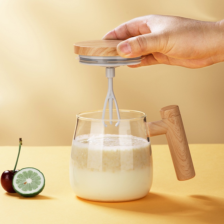 400ML Self Stirring Coffee Mug Electric Mixing Glass Coffee CupHigh Speed Fast Automatic Coffee Cup For Gyms Dining Room Kitchen Gadgets - Image 5