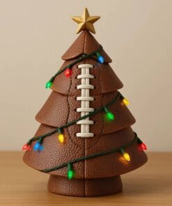 Alternative view of Christmas Decoration Football Christmas Tree