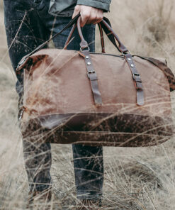 Canvas Travel Bag Men's Gym Bag Outdoor Luggage Bag