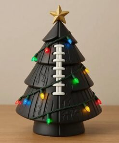 Christmas Decoration Football Christmas Tree - Image 3