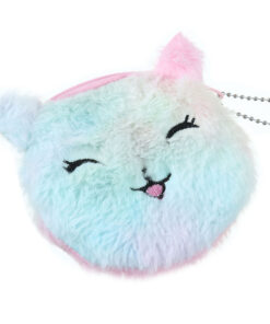 Alternative view of Children's Cat Plush Cartoon Wallet