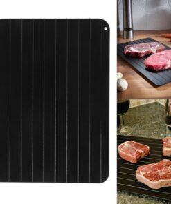 Alternative view of Fast Defrosting Tray Thaw  Kitchen Quick Aluminum Thaw Plate