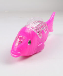 Alternative view of Children's Electric Fish Toy Flash Swing Projection Luminous Music Simulation