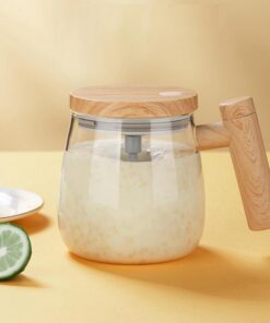 400ML Self Stirring Coffee Mug Electric Mixing Glass Coffee CupHigh Speed Fast Automatic Coffee Cup For Gyms Dining Room Kitchen Gadgets - Image 4