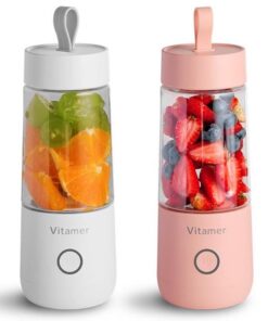 350ml Portable Blender Juicer Electric USB Rechargeable Mixer Smoothie Slushy Cup Juice Blender Bottle USB Charging Kitchen Gadgets - Image 10