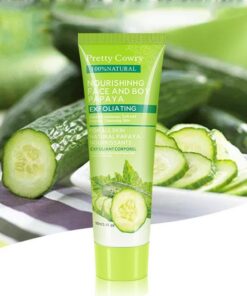 Alternative view of Cucumber Coconut Papaya Facial Exfoliating Gel Cream Body Cleansing