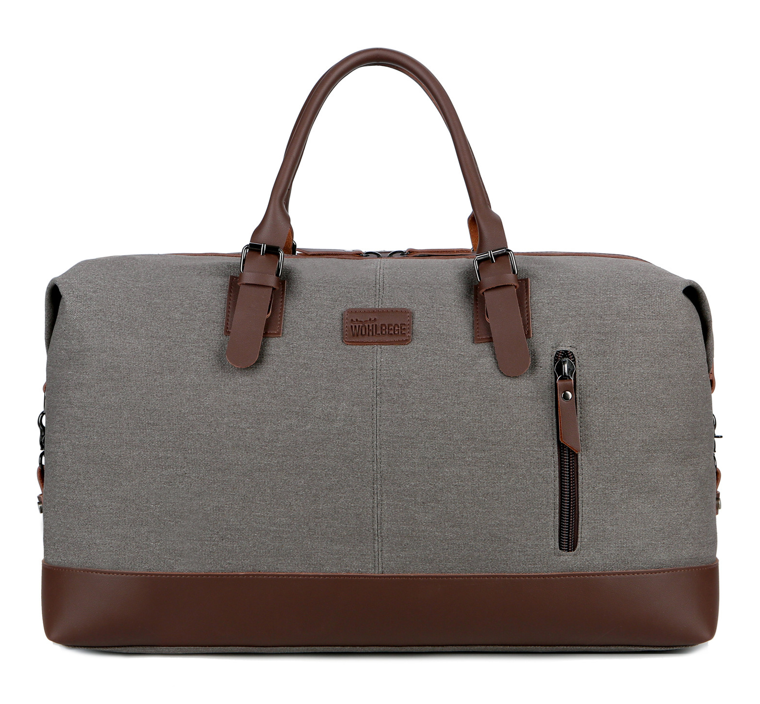 Canvas Travel Bag Men's Gym Bag Outdoor Luggage Bag - Image 4