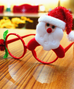 Christmas glasses frame Christmas party supplies Christmas gifts Christmas decorations glasses Santa glasses