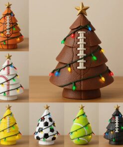 Christmas Decoration Football Christmas Tree