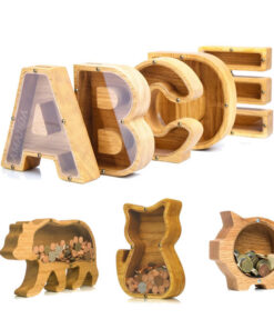 Alternative view of Animals Alphabet Piggy Bank Holiday Gifts Boys And Girls Gifts