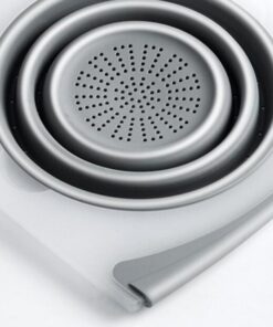 Innovative Multi-Functional 3 in 1 Chopping Board Detachable Folding Drain Basket Sink Cutting Board - Image 3