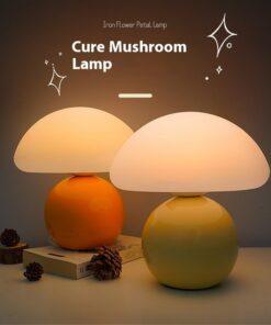 Bedside Lamp Cream Mushroom Decorative Table Lamp
