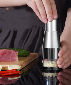 Alternative view of Garlic Crusher Onion Chopper Multipeler Vegetables Chopper Manual Garlic Press Machine Garlic Squeezer Kitchen Gadget