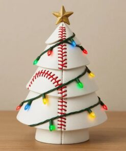 Christmas Decoration Football Christmas Tree - Image 4