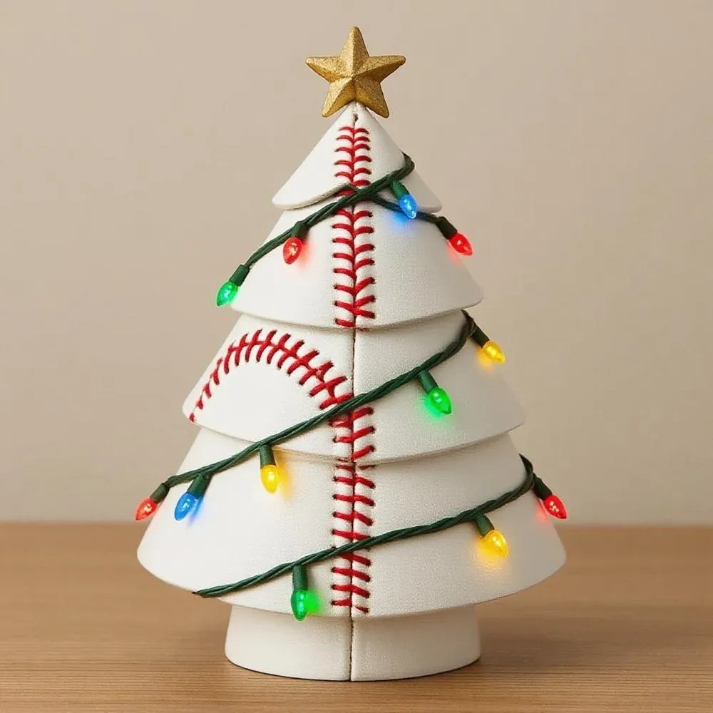 Christmas Decoration Football Christmas Tree - Image 4