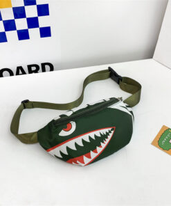 Little Shark Children's Handsome Fashion Trending Chest Bag - Image 7