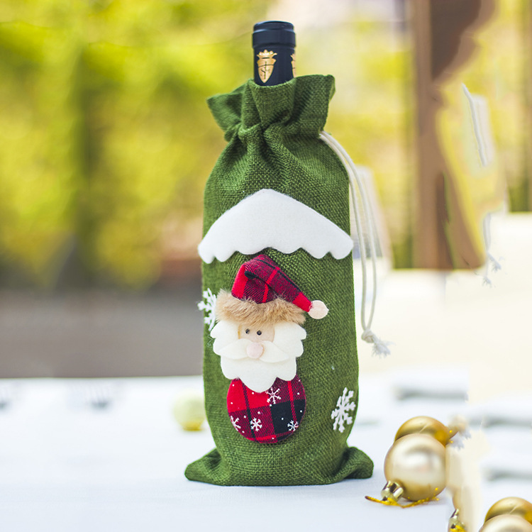 Christmas Decorations Christmas Wine Bottle Socks - Image 2