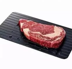 Fast Defrosting Tray Thaw Kitchen Quick Aluminum Thaw Plate - Image 7