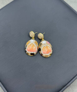 New Natural Tourmaline Inlaid Pearl Flower-shaped Suit - Image 3