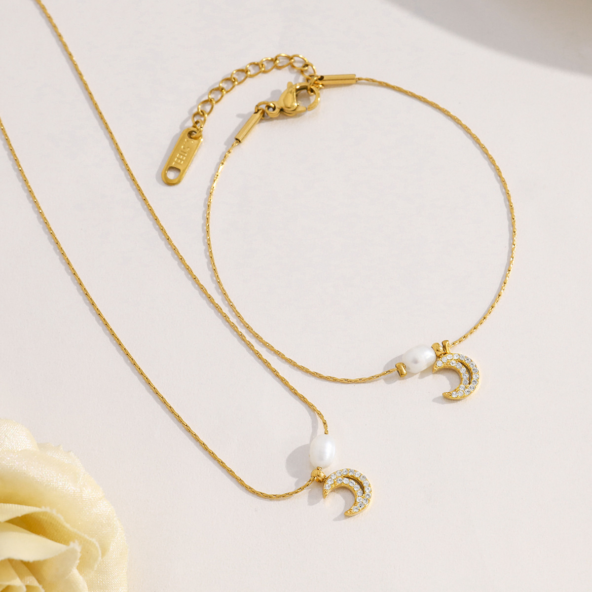 Instagram-style Natural Freshwater Pearl Bracelet For Women - Image 4
