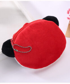Alternative view of Plush Cute Coin Purse Cartoon Cloth Women's Key Case