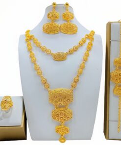 Alternative view of Fashion Women's Necklace Earring Ring Bracelet Suit