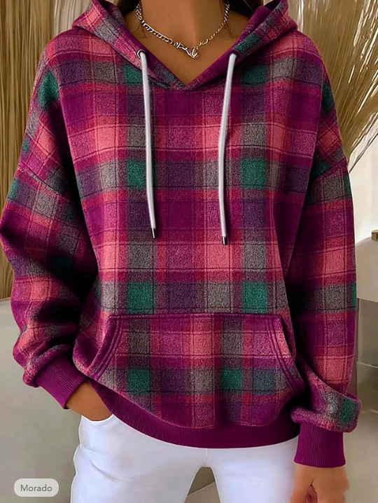 Drawstring Long-sleeve Casual Fashion Hoodie - Image 9