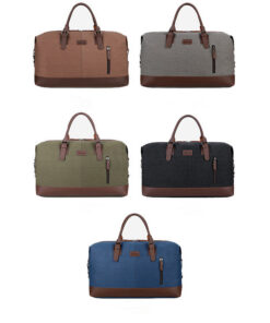Alternative view of Canvas Travel Bag Men's Gym Bag Outdoor Luggage Bag