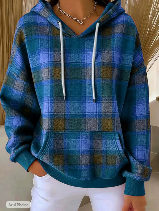 Drawstring Long-sleeve Casual Fashion Hoodie - Image 6
