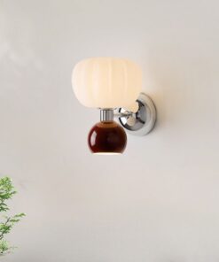 Alternative view of Cream Style Wall Lamp Bedroom Bedside Lamp Aisle Light