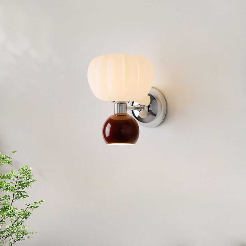 Cream Style Wall Lamp Bedroom Bedside Lamp Aisle Light - Image 2