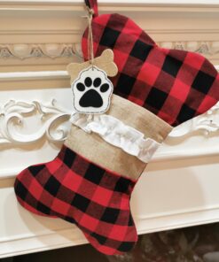 Christmas Ornament Christmas Socks Gift Bag - Image 5