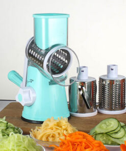 Manual Kitchen Accessories Multifunctional Round Mandoline Potato Slicer Vegetable Cutter Slicer Cheese Kitchen Gadgets
