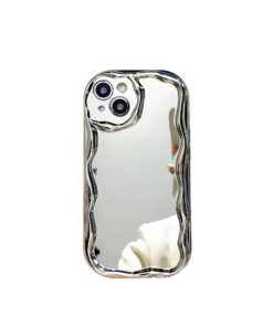 Silver Electroplated Cream Grain Phone Case - Image 7