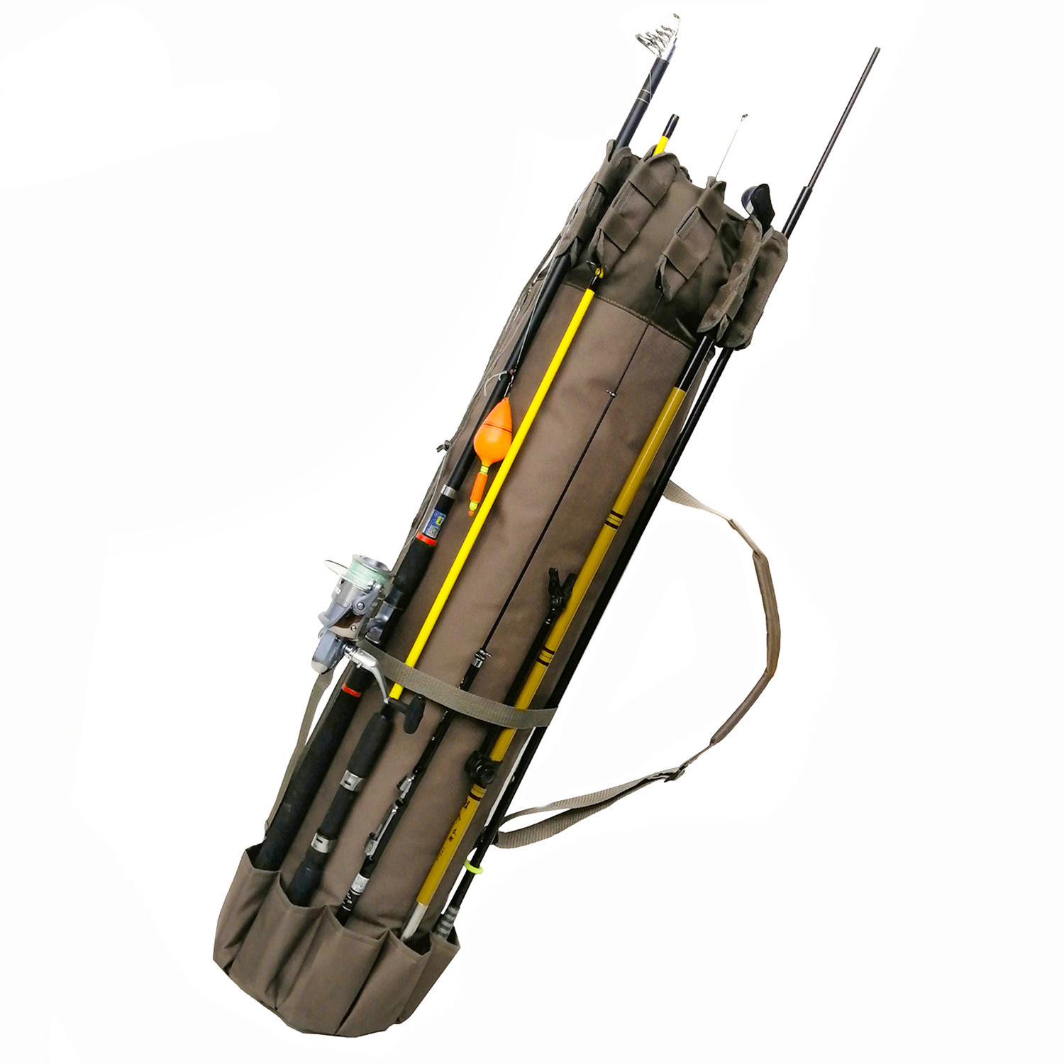Fishing Rod Fishing Gear Cylindrical Fishing Bag - Image 4