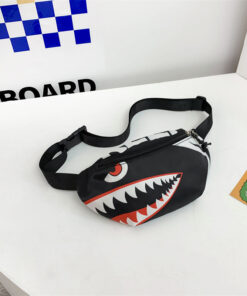 Little Shark Children's Handsome Fashion Trending Chest Bag - Image 5