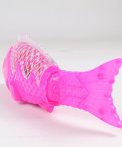 Children's Electric Fish Toy Flash Swing Projection Luminous Music Simulation - Image 5