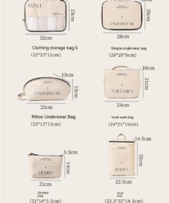 Travel Storage Bag Set Packing - Image 7