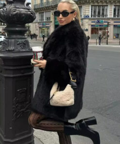 Alternative view of Fashionable Women's Faux Fur Coat