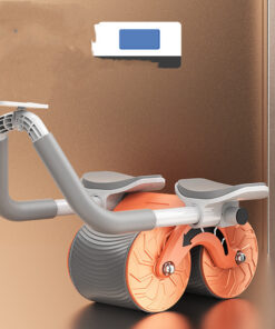 Beginner's Automatic Rebound Belly Wheel Fitness Equipment - Image 3