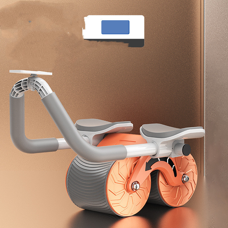 Beginner's Automatic Rebound Belly Wheel Fitness Equipment - Image 3